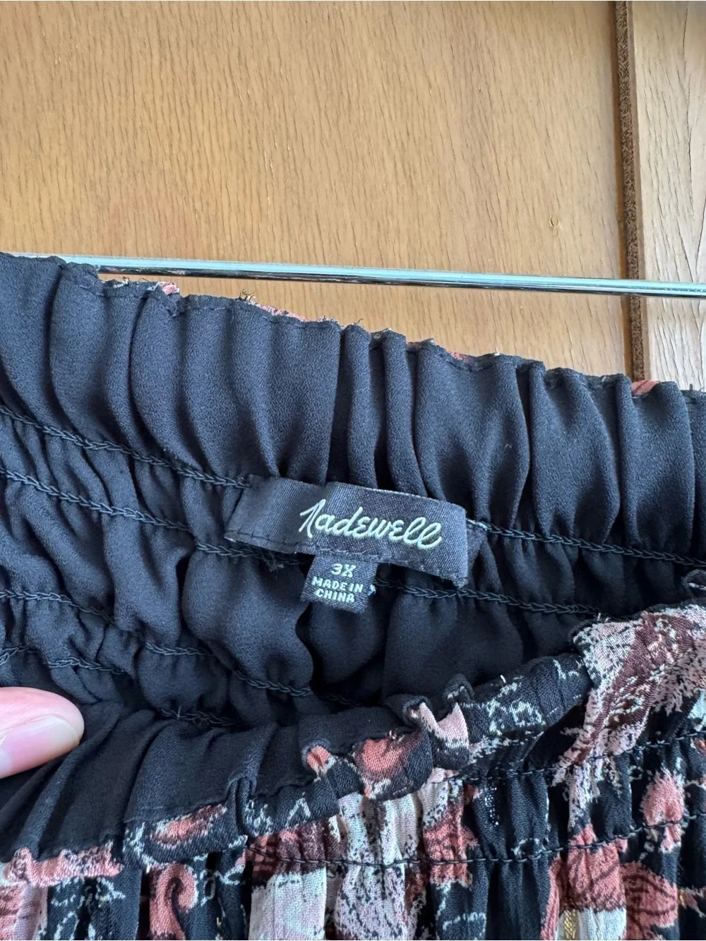 Madewell tiered maxi